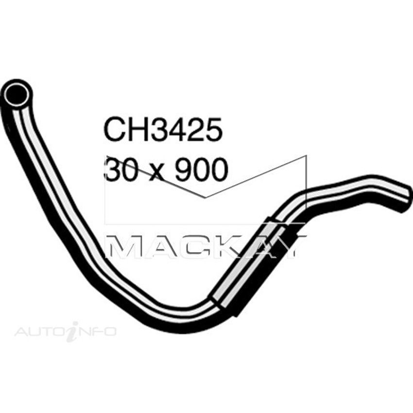 Mackay Radiator Lower Hose For Honda Prelude BB 2.3L Manual/Auto- CH3425