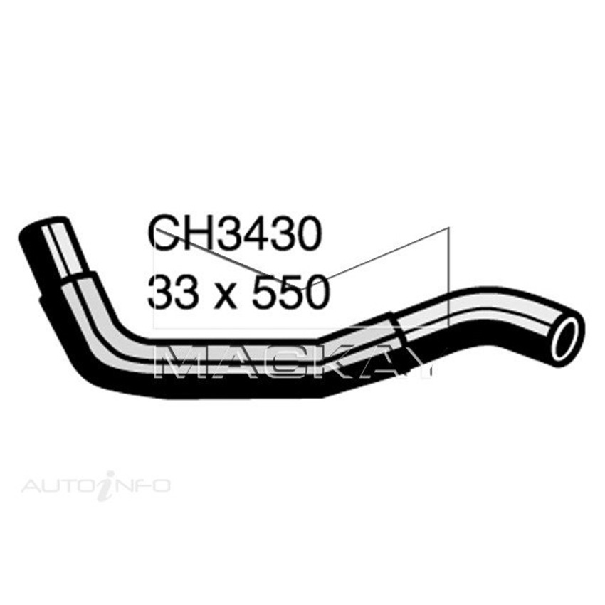 Mackay Radiator Lower Hose For Nissan 200SX S15 2.0L Turbo Petrol Man & Auto