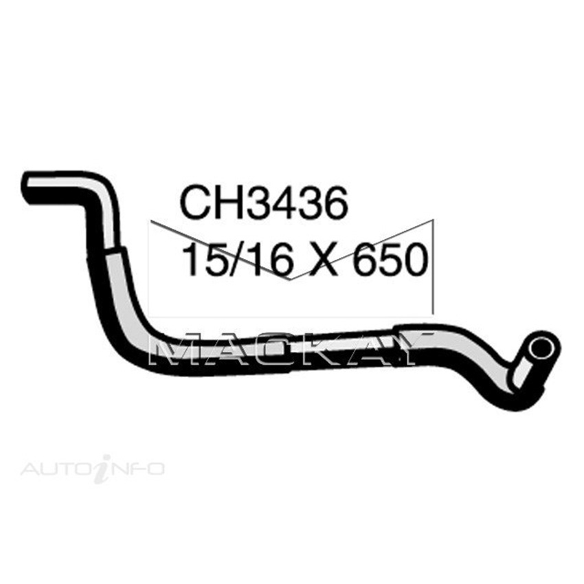 CH3436 Heater Hose for Toyota Rav4 ACA21R 2.0L I4 Petrol Manual & Auto Mackay
