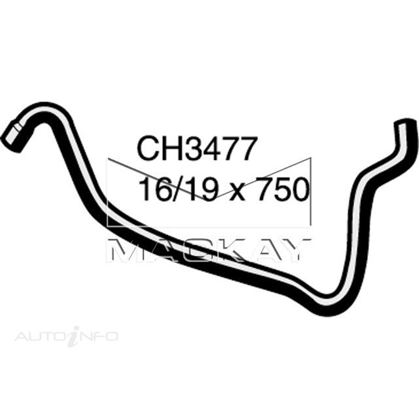 CH3477 Heater Hose for Nissan Pulsar N15 1.6L I4 Petrol Manual & Auto