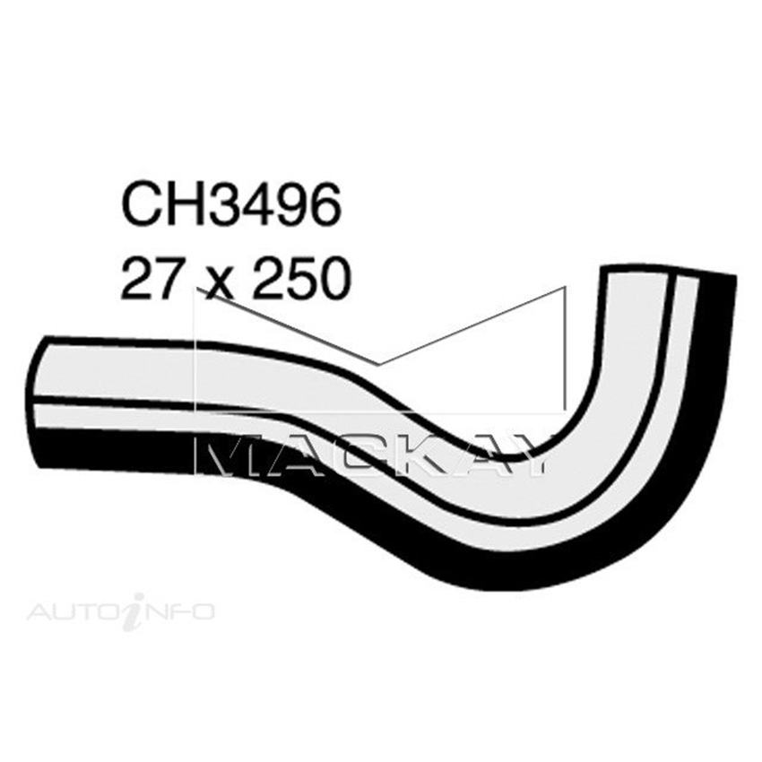 Mackay Engine By Pass Hose For Toyota Corolla AE112R 1.8L Petrol Manual & Auto