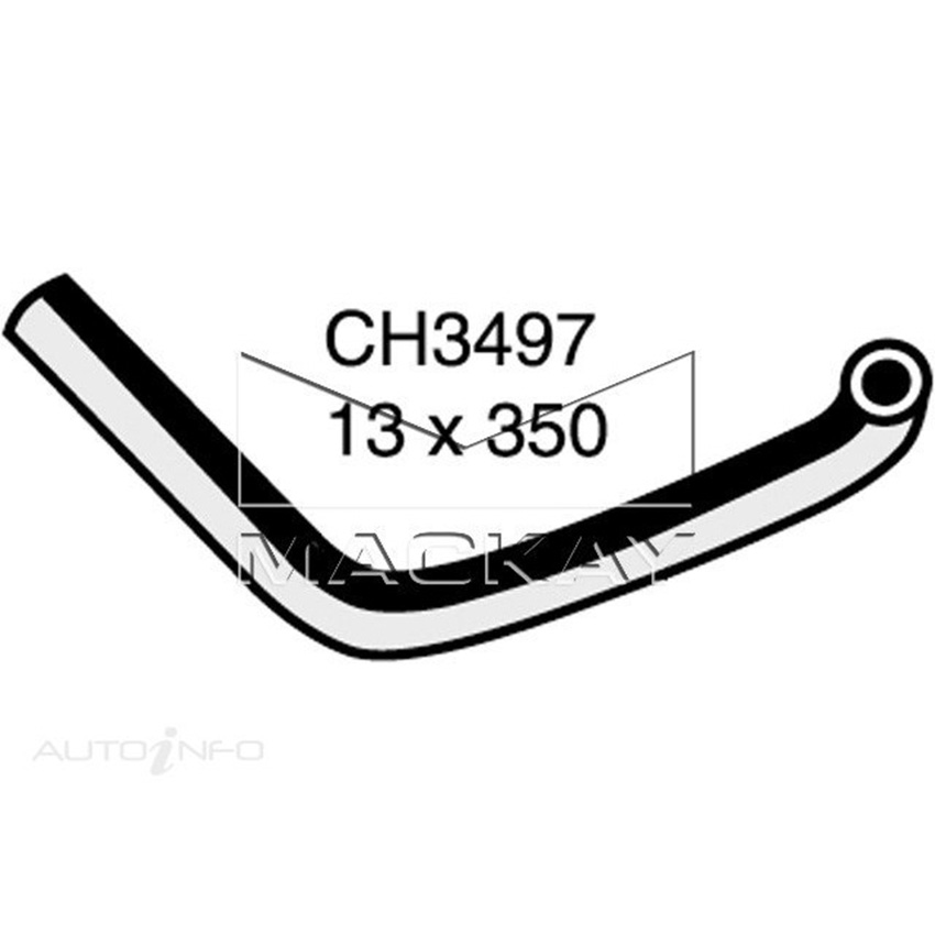 CH3497 Engine By Pass Hose for Toyota Hilux RN85R 2.4L I4 Petrol Manual & Auto
