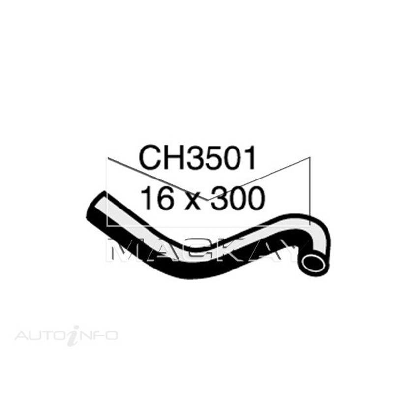 Mackay Heater Hose For Mitsubishi Pajero NJ 3.5L V6 Petrol Manual / Auto 