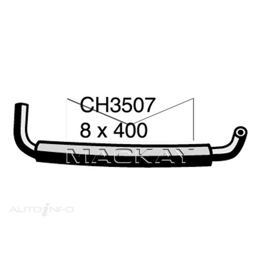 Mackay Engine By Pass Hose For Mitsubishi Pajero NJ 3.5L V6 Petrol Manual / Auto