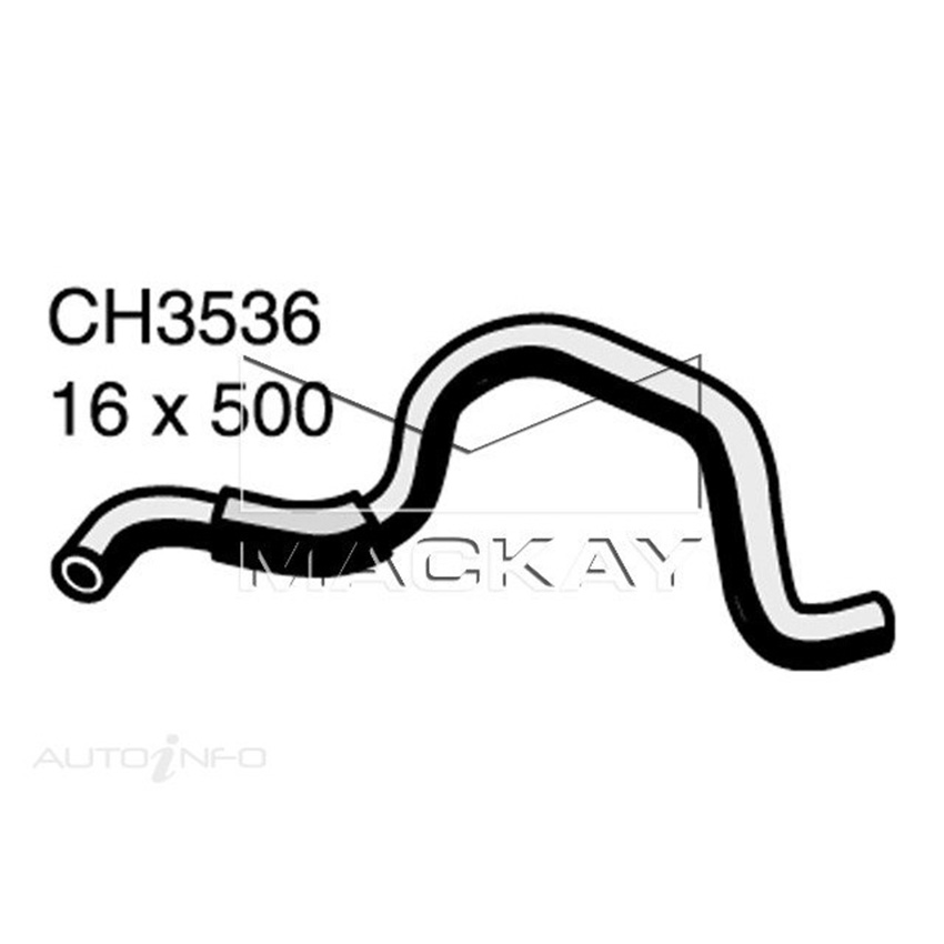 Mackay Heater Hose For Nissan Pulsar N16 1.8L Petrol Manual & Auto  CH3536
