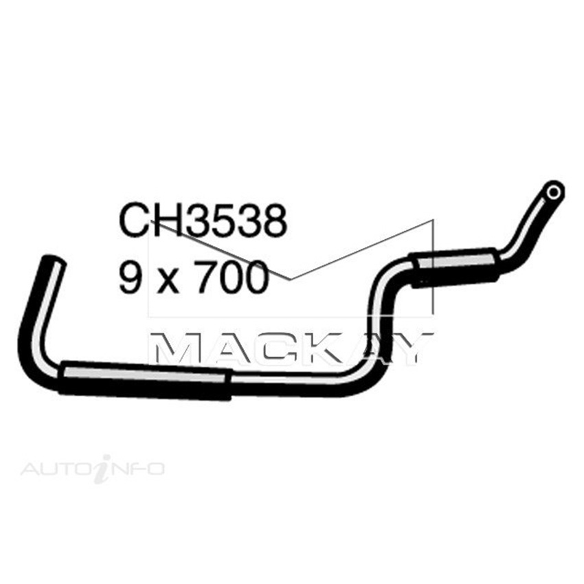CH3538 Booster Vacuum Hose for Holden Commodore VT 3.8L V6 Petrol Manual / Auto