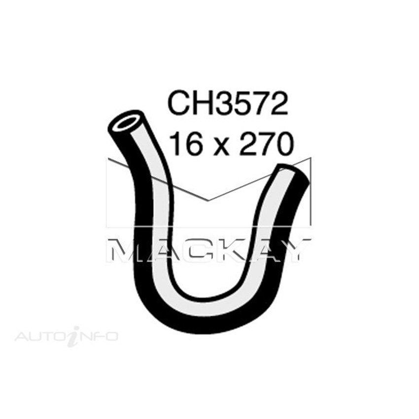 CH3572 Heater Hose for Holden Rodeo TF 2.2L I4 Petrol Manual / Auto Mackay