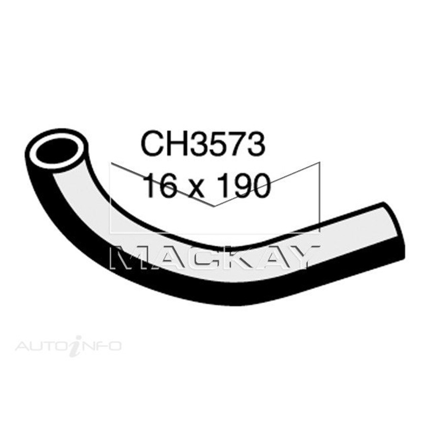 CH3573 Engine By Pass Hose for Holden Rodeo RA 3.0L I4 Turbo Diesel Manual / Auto