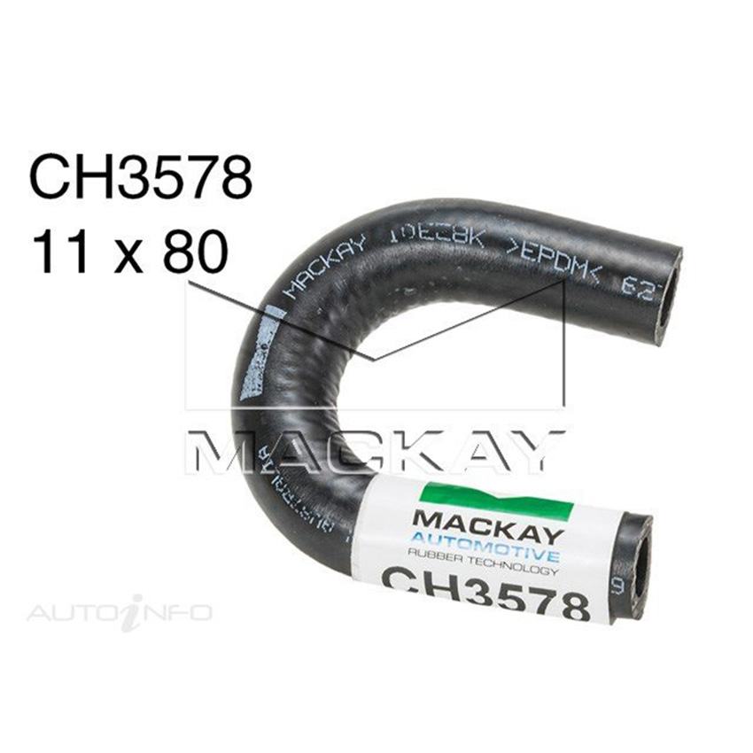 Mackay Engine By Pass Hose For Mitsubishi Pajero NH 3.0L V6 Petrol Manual / Auto