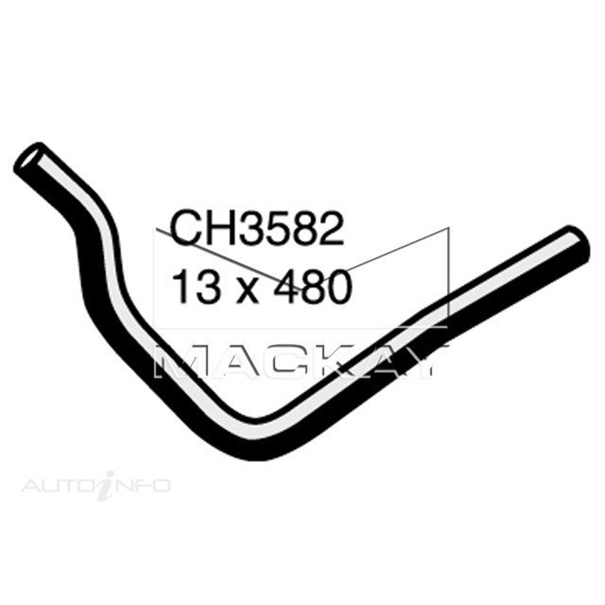 Mackay Heater Hose For Toyota LandCruiser HJ61R 4.0L Turbo Diesel Manual CH3582
