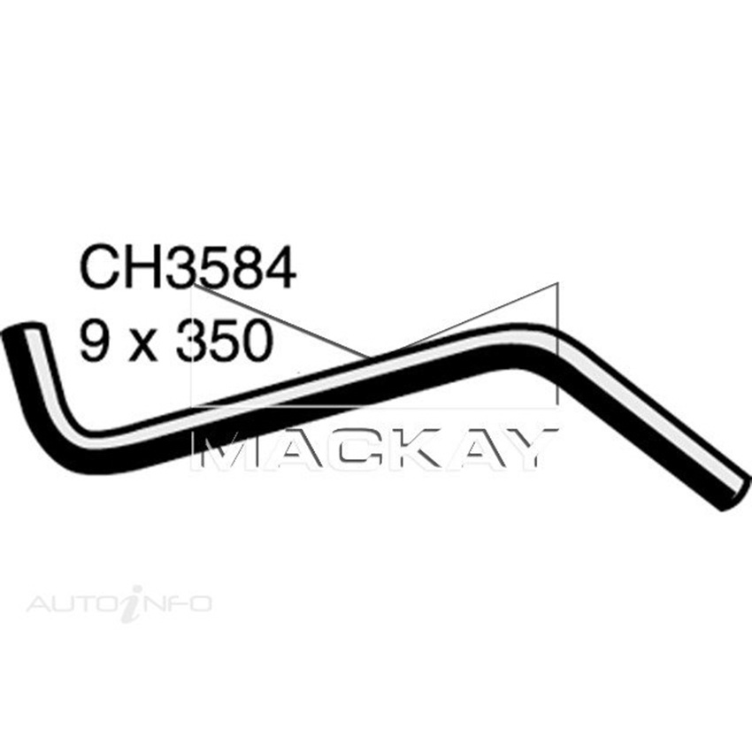 Mackay Engine By Pass Hose For Mitsubishi Pajero NJ 3.0L V6 Petrol Manual / Auto
