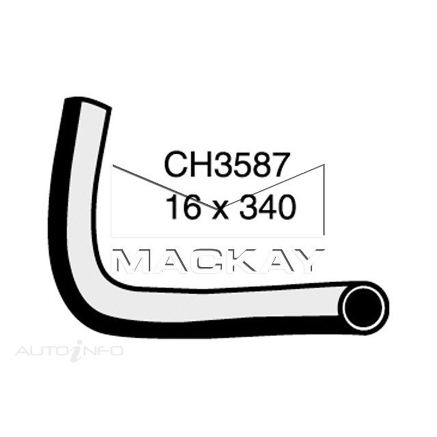 Mackay Heater Hose For Mitsubishi Pajero NG 3.0L V6 Petrol Manual / Auto 