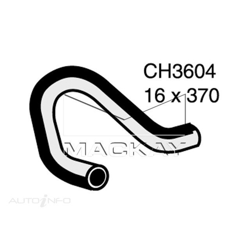 CH3604 Heater Hose for Holden Rodeo TF 2.6L I4 Petrol Manual / Auto Mackay