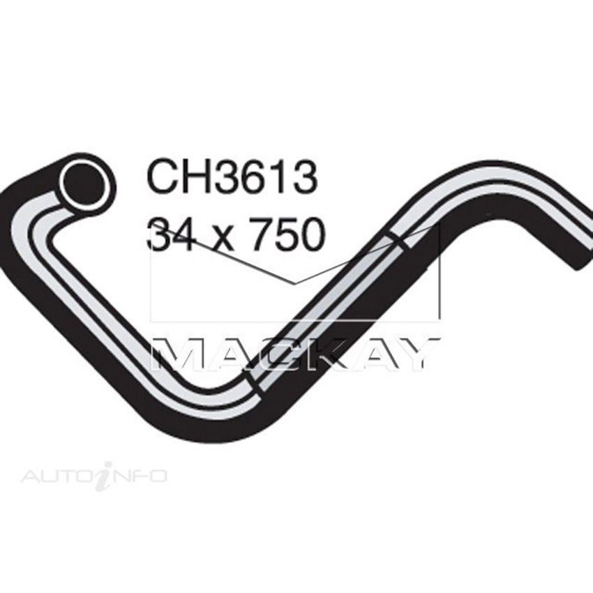 Mackay Radiator Lower Hose For Nissan Navara D21 2.4L Petrol Manual & Auto