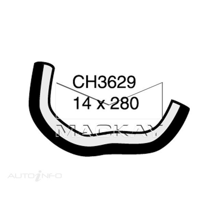 Mackay Engine By Pass Hose For Holden Rodeo TF 2.6L Petrol Manual / Auto CH3629