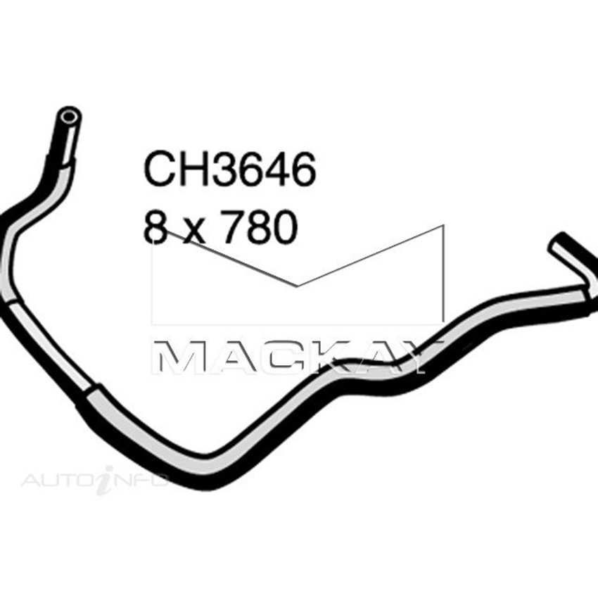 CH3646 Engine By Pass Hose for Nissan Patrol GU 4.8L I6 Petrol Manual & Auto