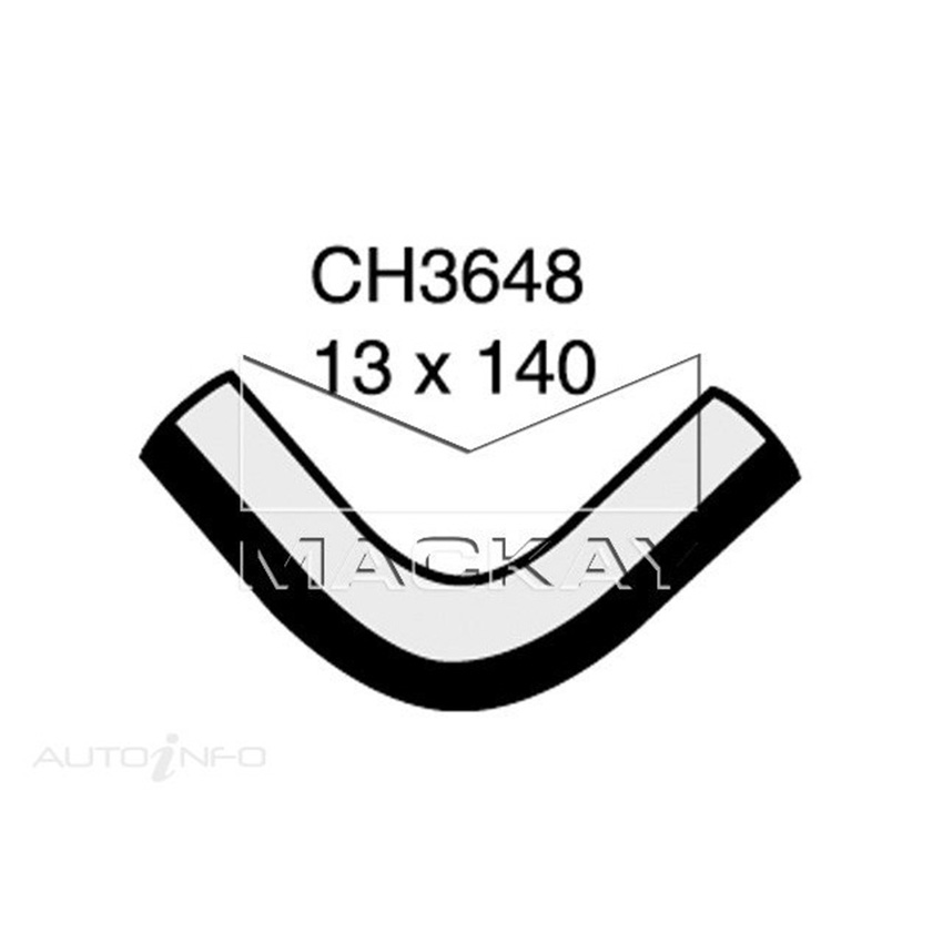 CH3648 Engine By Pass Hose for Nissan Patrol GU 4.8L I6 Petrol Manual & Auto