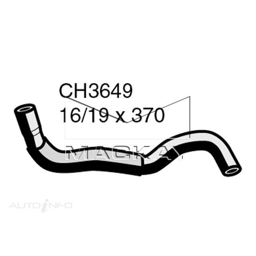 Mackay Heater Hose For Nissan Patrol GU 4.8L Petrol Manual & Auto  CH3649