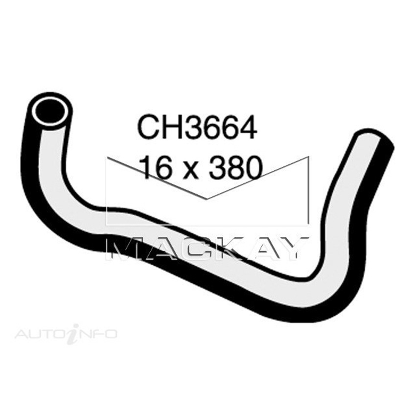 Mackay Heater Hose For Nissan Navara D21 3.0L V6 Petrol Manual & Auto  CH3664