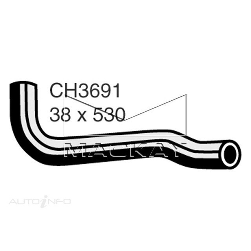 Mackay Radiator LW Hose For Ford Territory SY 4.0L Petrol Man/ Auto