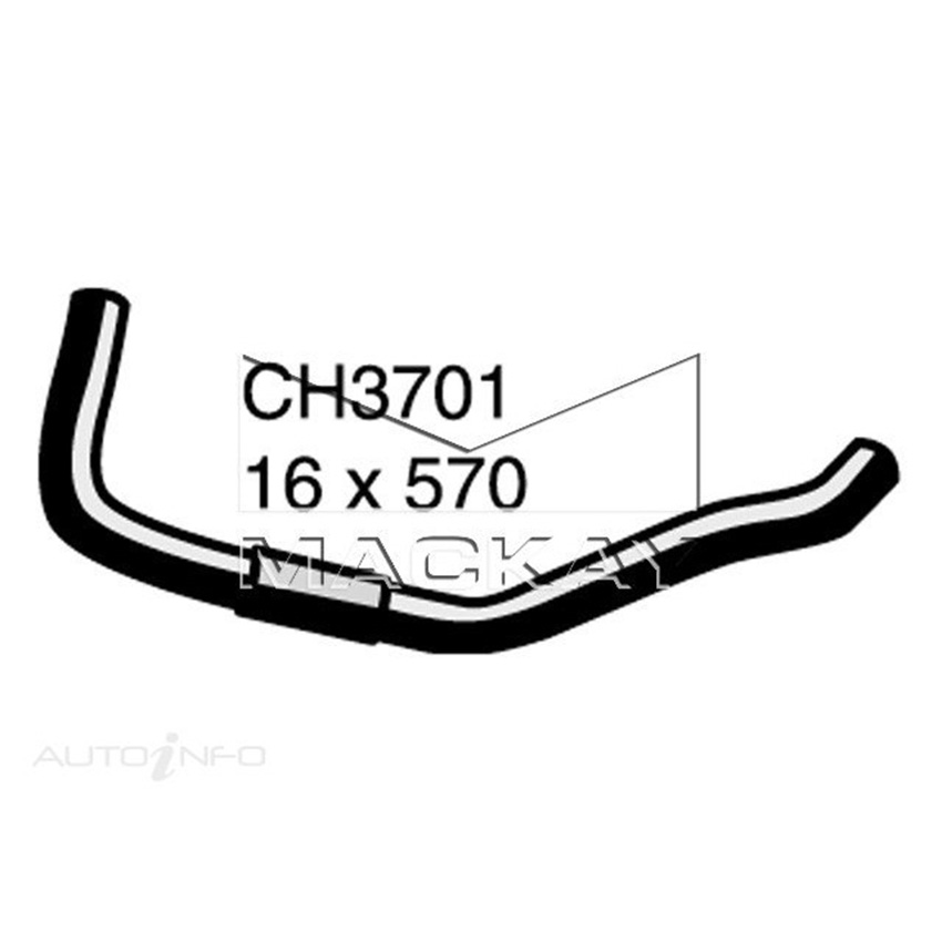Mackay Heater Hose For Honda Integra DA 1.8L Petrol Manual / Auto  CH3701