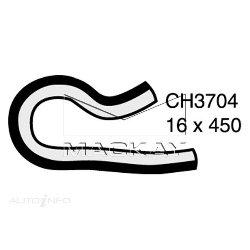 Mackay Engine By Pass Hose For Honda CRX EG 1.6L Petrol Manual / Auto  CH3704