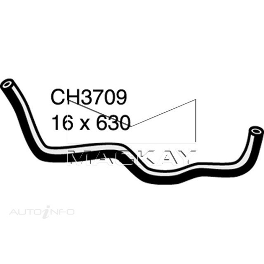 Heater Hose For Honda Accord 2.0 Litre Inlet #1 (Left Hand Drive Application)