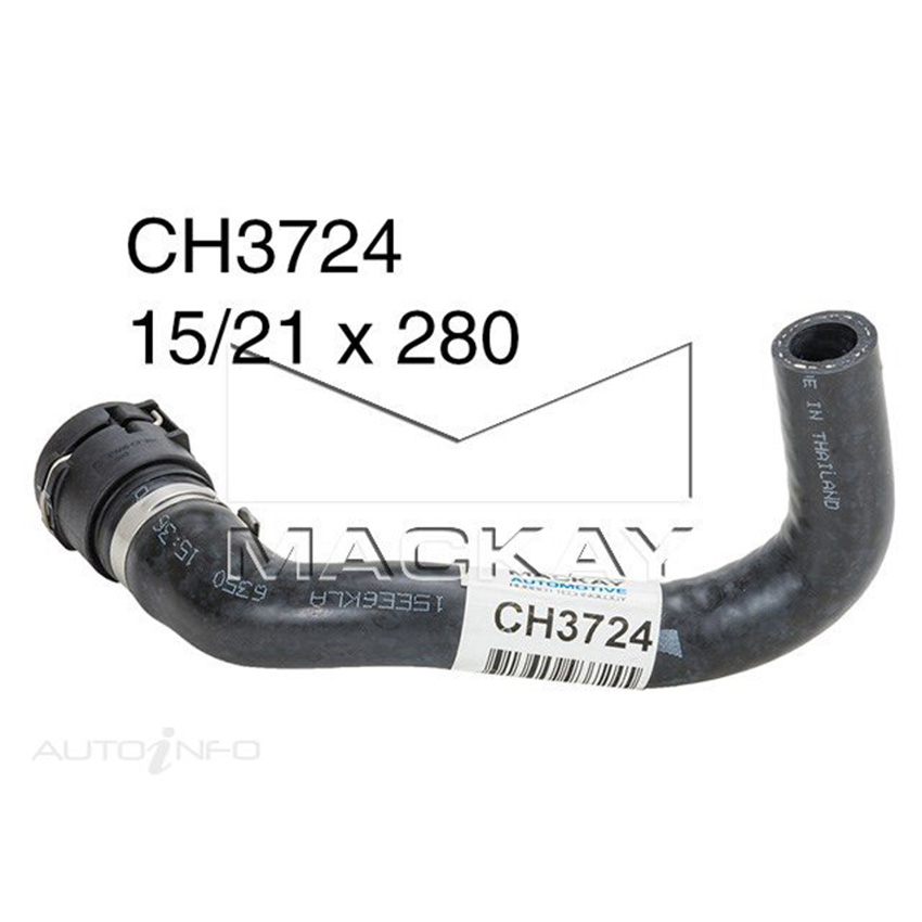 CH3724 Heater Hose for Holden Commodore VZ 3.6L V6 Petrol Manual / Auto Mackay
