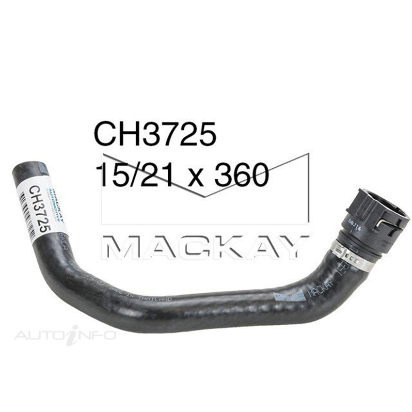 CH3725 Heater Hose for Holden Commodore VZ 3.6L V6 Petrol Manual / Auto Mackay