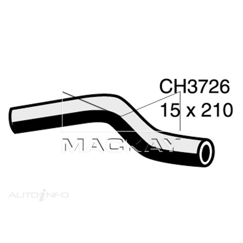 Mackay Heater Hose For Holden Commodore VZ 3.6L V6 Petrol Manual / Auto  CH3726