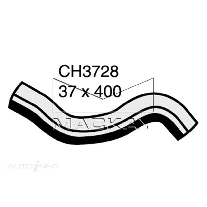 Mackay Radiator Lower Hose For Toyota LandCruiser KDJ120R 3.0L Turbo Diesel