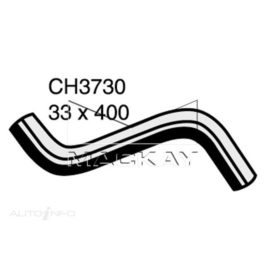 Mackay CH3730 Radiator Upper Hose For Toyota Hilux VZN167R 3.4L V6 Ptl Man&Auto