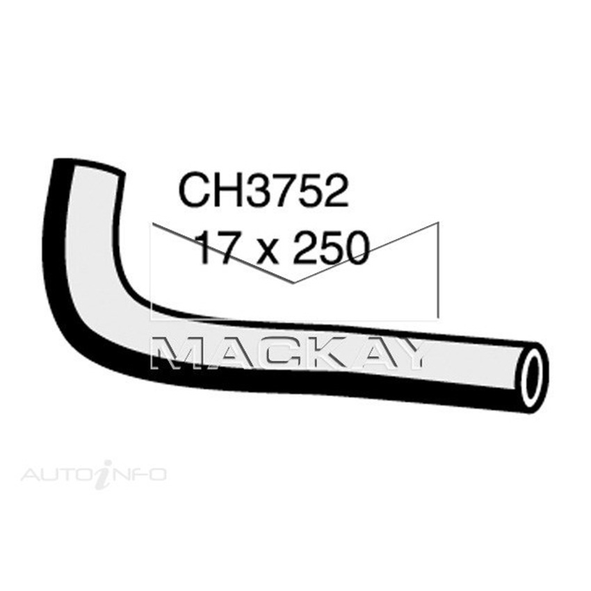 CH3752 Heater Hose for Toyota LandCruiser GRJ120R 4.0L V6 Petrol Manual & Auto