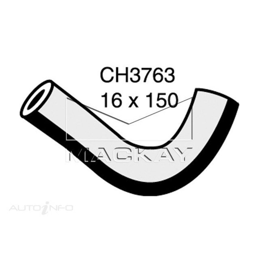 CH3763 Heater Hose for Mitsubishi Pajero NP 3.2L I4 Turbo Diesel Manual / Auto