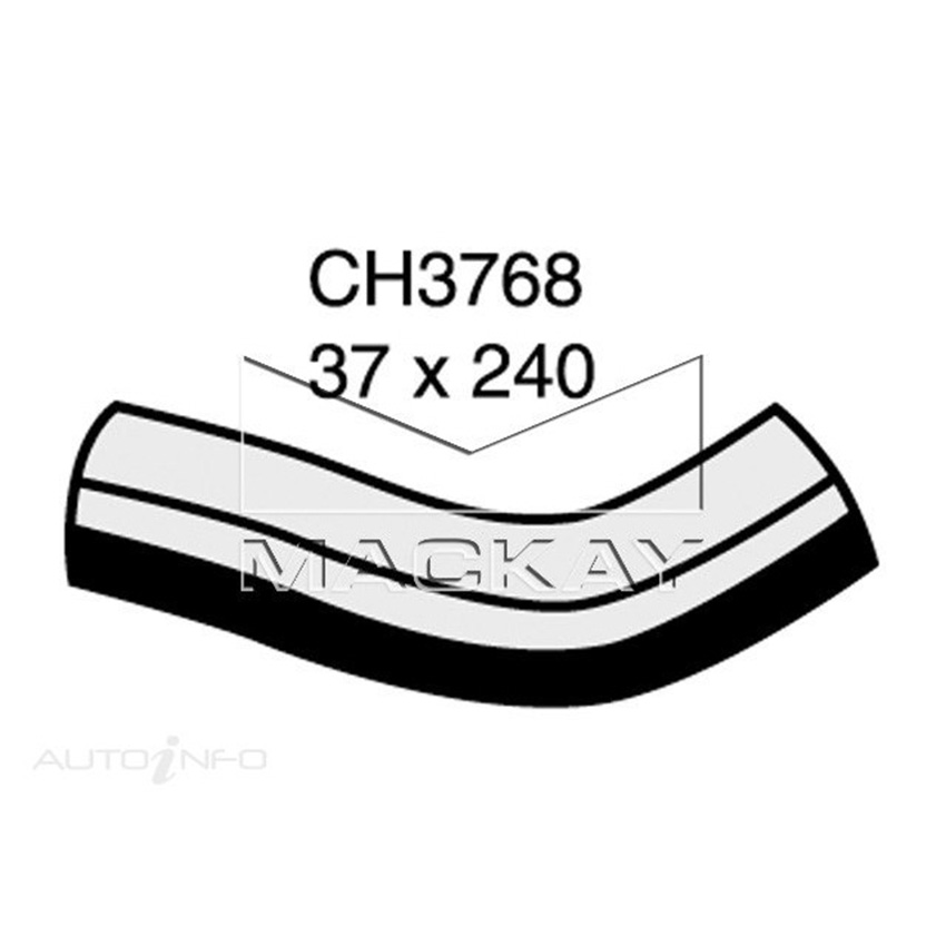 Mackay CH3768 Radiator Lower Hose For Toyota Hiace TRH201R 2.7L I4 Ptl Man&Auto