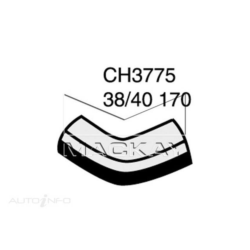 Mackay CH3775 Radiator Lower Hose For Toyota Dyna BU100R 3.4L I4 Diesel Man&Auto