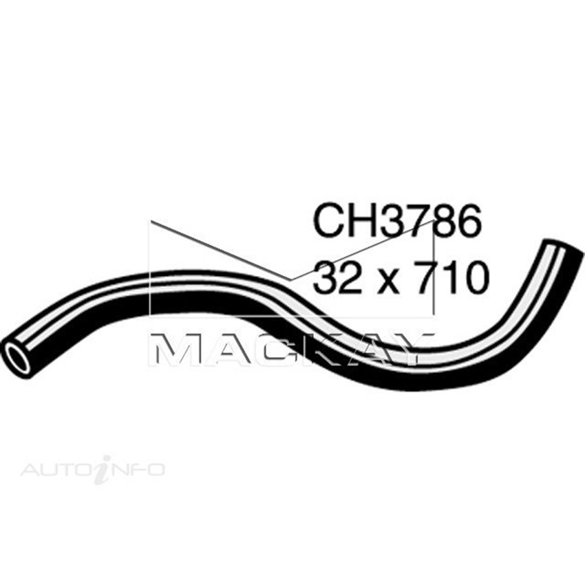 Mackay Radiator Lower Hose For Toyota LandCruiser RZJ95R 2.7L Petrol Man & Auto