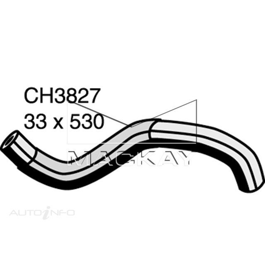 Mackay CH3827 Radiator Lower Hose For Nissan Maxima J31 3.5L V6 Ptl Man&Auto