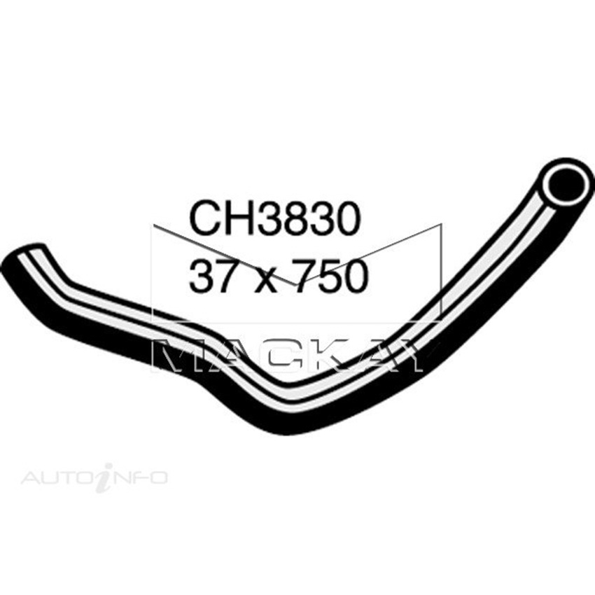 Mackay Radiator Lower Hose For Holden Rodeo RA 3.5L V6 Petrol Manual/Auto