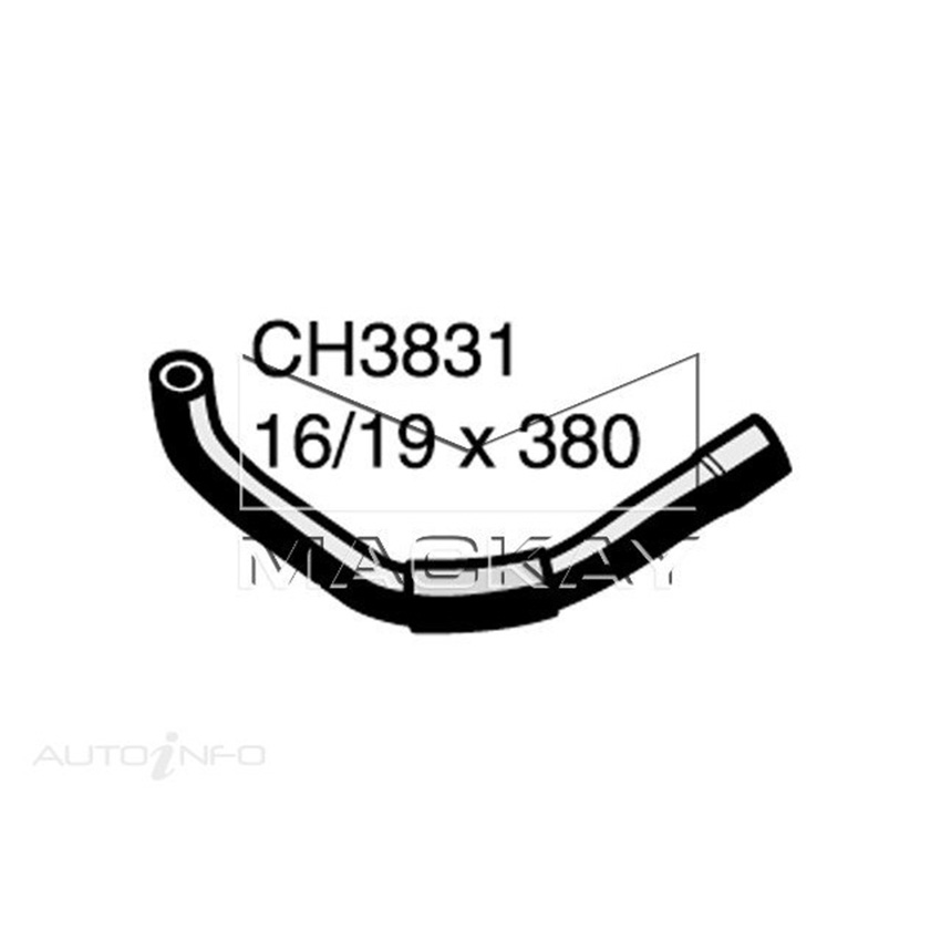 CH3831 Heater Hose for Holden Rodeo RA 3.5L V6 Petrol Manual / Auto Mackay