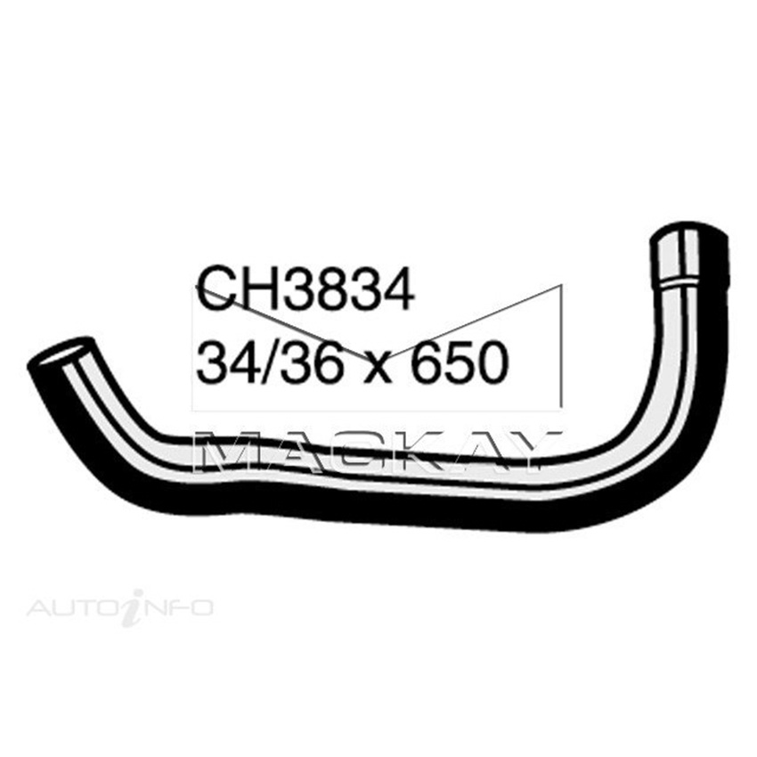 Mackay CH3834 Radiator Lower Hose For Kia PREGIO 3VRS CT 2.7L I4 Diesel Man&Auto