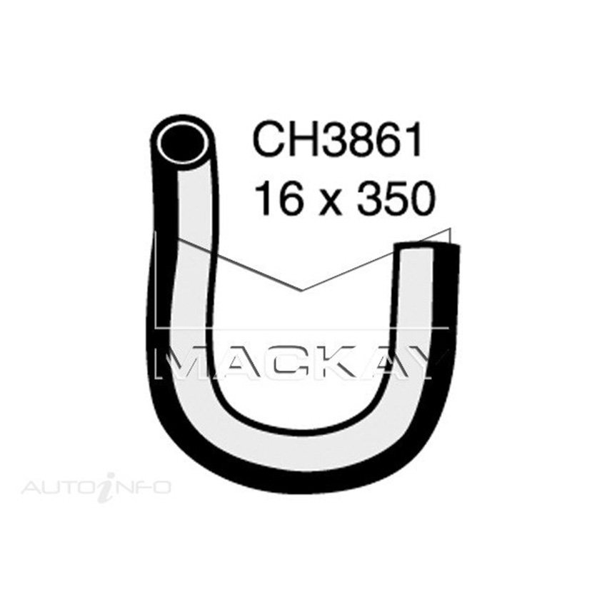 CH3861 Engine By Pass Hose for Honda Prelude BB 2.2L I4 Petrol Manual / Auto
