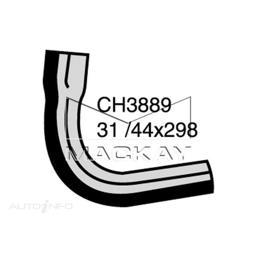 Mackay Bottom Hose For Saab 9000  CH3889