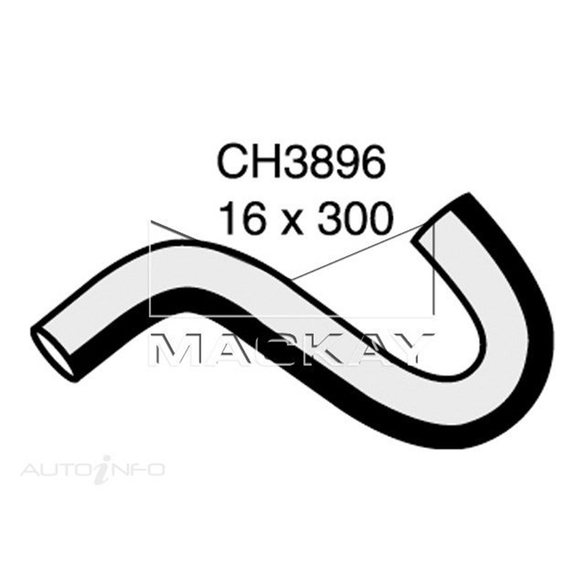 CH3896 Heater Hose for Mitsubishi Triton MJ 2.5L I4 Turbo Diesel Manual / Auto
