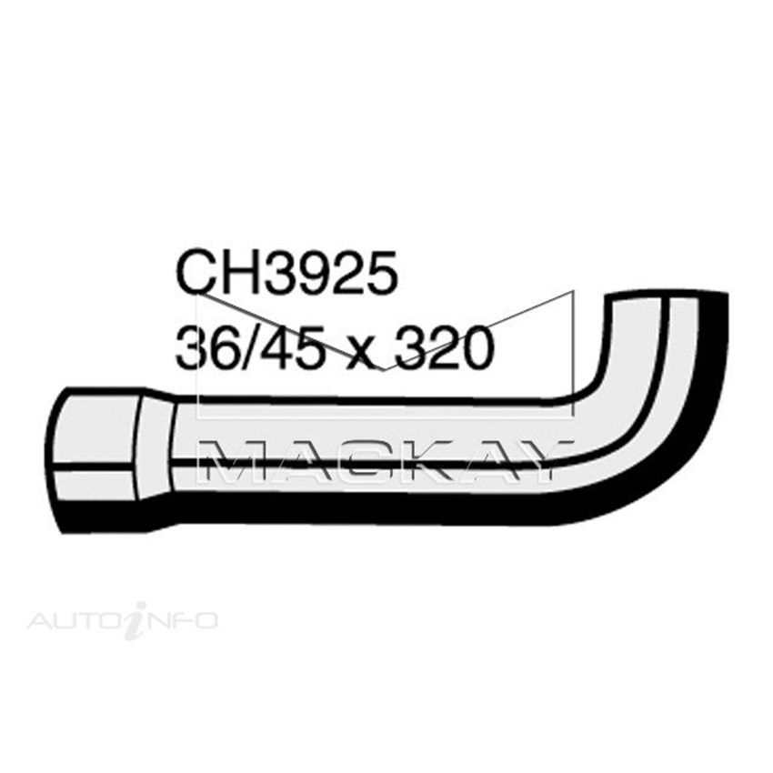 Mackay Lower Radiator Lower Hose For Alfa Romeo GTV . 2.5L V6 Manual/Auto-CH3925
