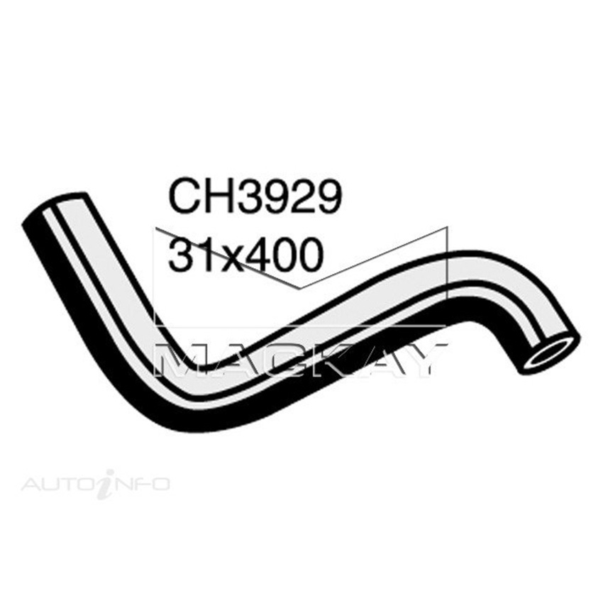 Mackay CH3929 Radiator LW Hose For Ford FIESTA WP WQ 1.6L I4 Ptl Manual&Auto