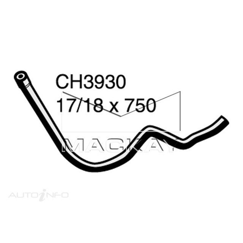 CH3930 Heater Hose For Ford FIESTA WP WQ 1.6L I4 Petrol Manual & Auto Mackay