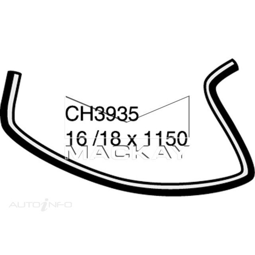 CH3935 Heater Hose for Jeep Grand Cherokee ZG 4.0L I6 Petrol Manual / Auto