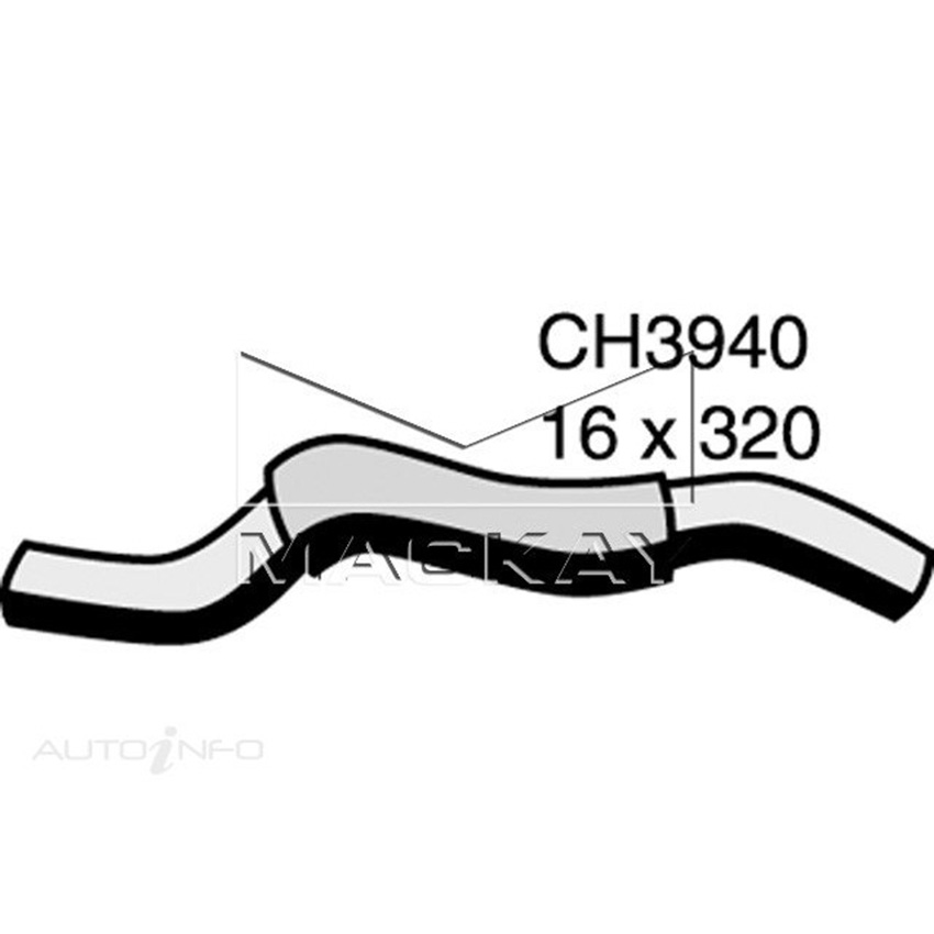 Mackay Heater Hose For Hyundai Getz TB 1.3L Petrol Manual / Auto  CH3940