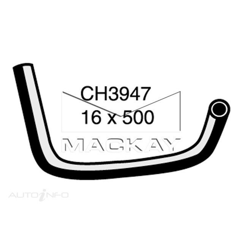 Mackay Heater Hose For Mitsubishi Pajero NJ 3.0L V6 Petrol Manual / Auto 
